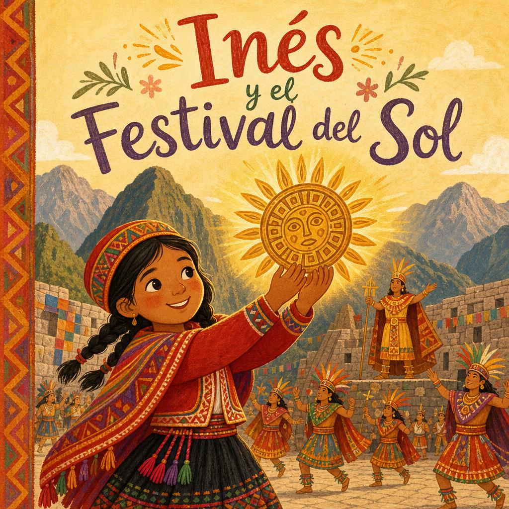 Inés y el Festival del Sol book cover